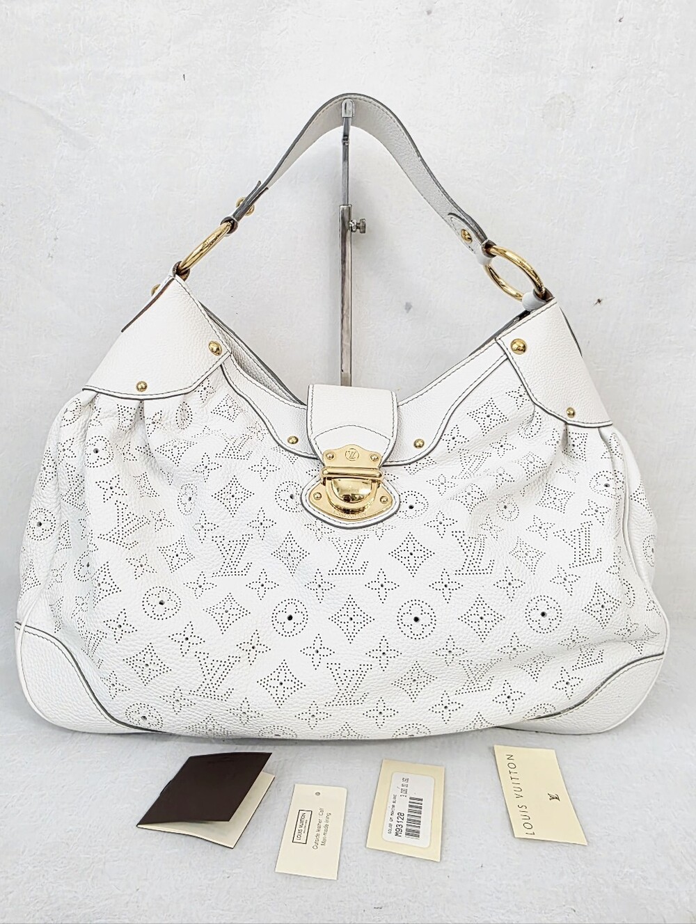 Auth Louis Vuitton Monogram Mahina Solar Shoulder Bag